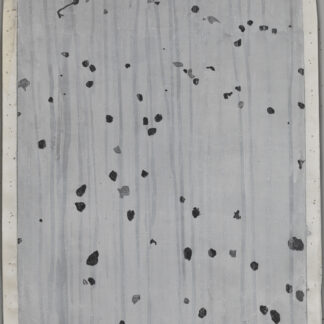 Eugene Brodsky, "Dots 1," ink and graphite on silk