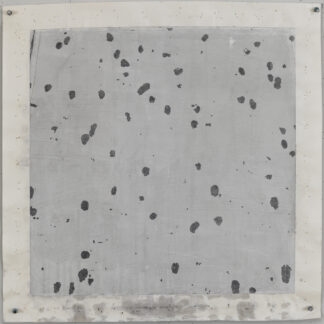 Eugene Brodsky, "Dots 13," ink and graphite on silk