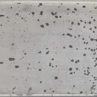 Eugene Brodsky, "Dots 8," ink and graphite on silk
