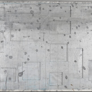 Eugene Brodsky, "Dots 9," ink and graphite on silk