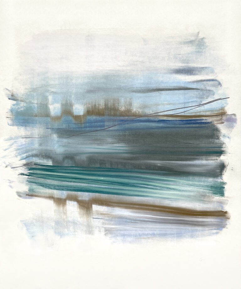 Pauline Galiana, "Generation (L1)," dry pastel on paper