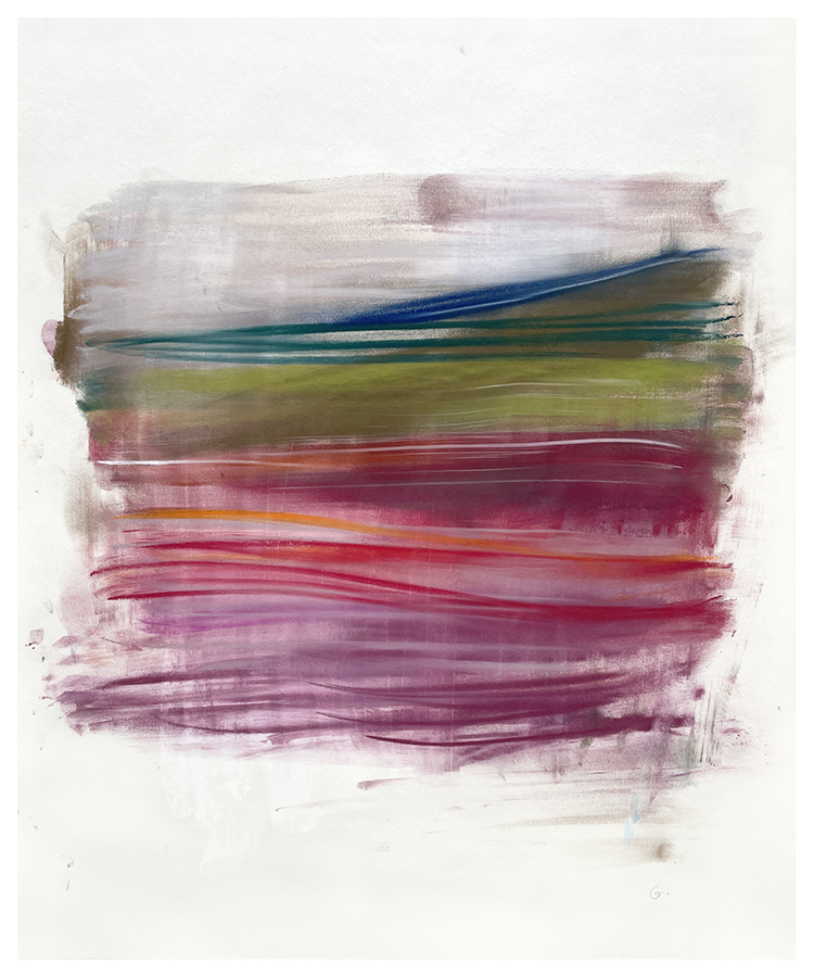 Pauline Galiana, "Generation (L7)," dry pastel on paper