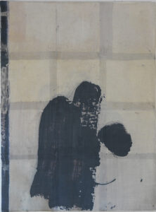 Eugene Brodsky, "Ghost," oil, linen on panel