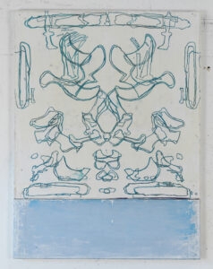 Eugene Brodsky, "Reflection," oil on linen mounted on panel