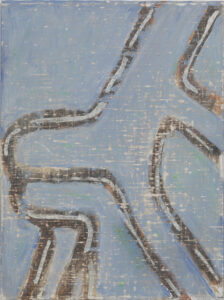 Eugene Brodsky, "Road," oil, linen on panel