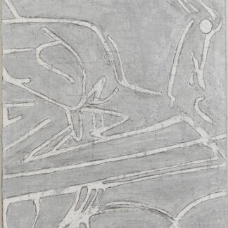 Eugene Brodsky, "Silver," oil, linen on panel