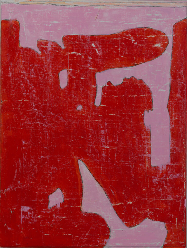 Eugene Brodsky, "Arms," oil, graphite, linen on panel
