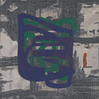 Eugene Brodsky, "Front/Back #1," oil, linen on panel