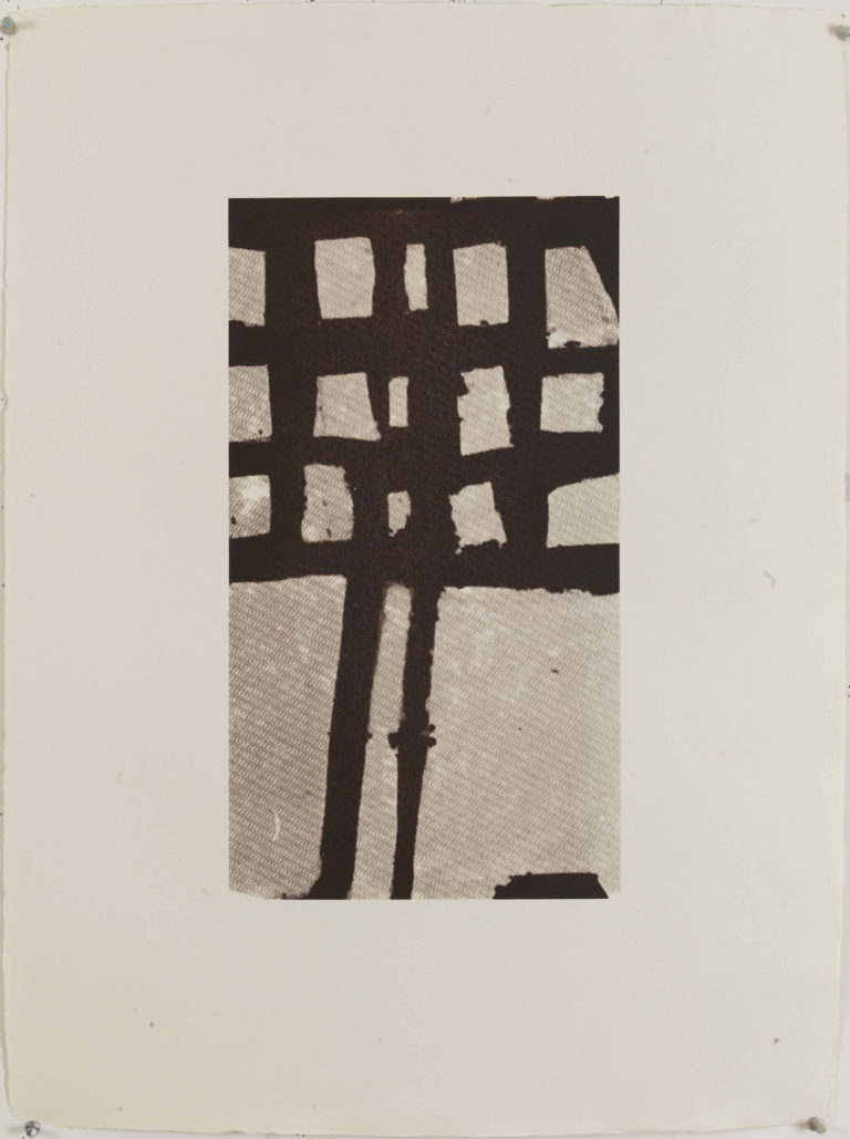 Eugene Brodsky, "Bridge," silkscreen on paper