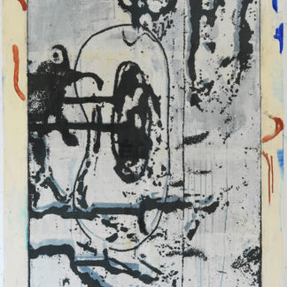 Eugene Brodsky, "Dance," acrylic on silk mounted on panel