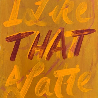 Thomas Libetti, "I Like That," acrylic on canvas