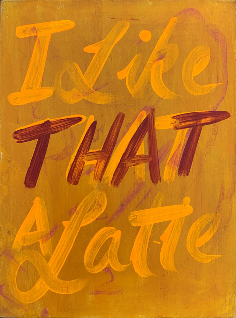 Thomas Libetti, "I Like That," acrylic on canvas