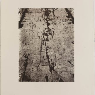 Eugene Brodsky, "Metal Plate," silkscreen on paper