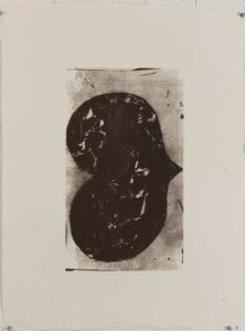 Eugene Brodsky, "Peeling Heart," silkscreen on paper