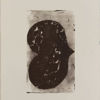 Eugene Brodsky, "Peeling Heart," silkscreen on paper