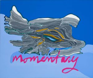 Oona Ratcliffe, "Momentary," acrylic on canvas