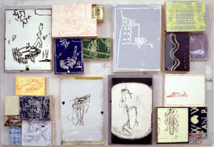 Eugene Brodsky, "NB TT Storyboard 3," mixed media on paper