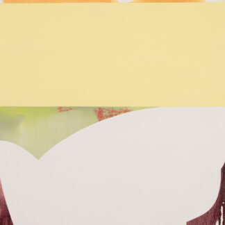 Sarah Hinckley, "Yellow Moon (2)," oil on canvas