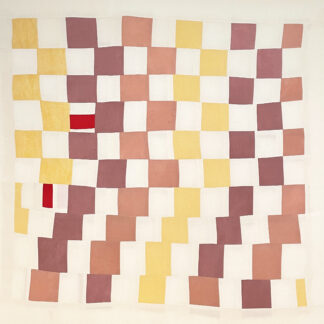 Bastienne Schmidt, "Natural Grids 1," pigment, muslin on canvas
