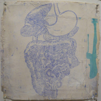 Eugene Brodsky, "System 2 Drawing," ink on silk