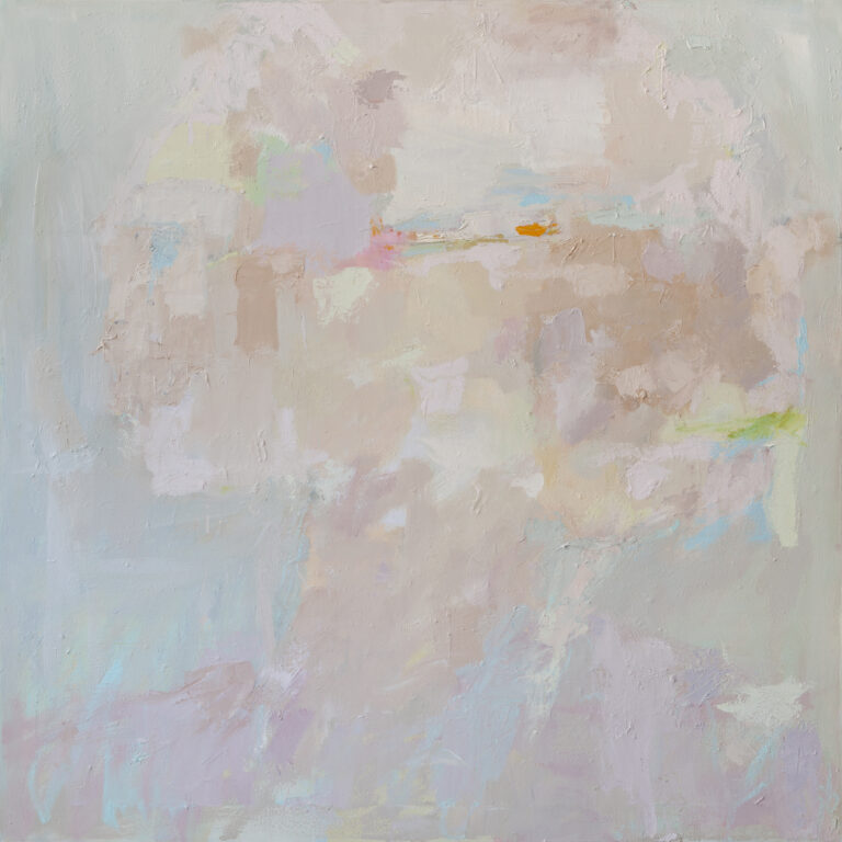Barbara Leiner, “Abstract Intimism IV,” oil on canvas