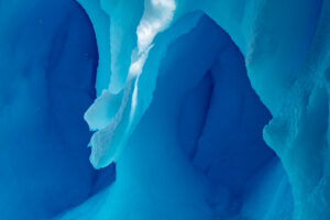 Vicky Stromee, "Blue Ice Caves 15," digital capture