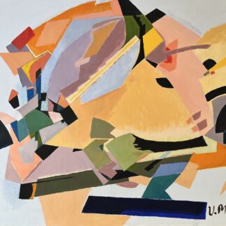 Vittorio Masoni, "Joy," acrylic on canvas