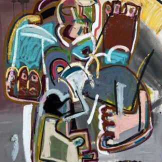 Marcos Anziani, "Bachata en el Corazon," acrylic, oil on canvas
