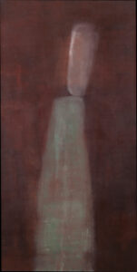 Louise Crandell, "Falling Floating Flying," oil, wax on linen