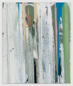 Michael Filan, "White," enamel on canvas