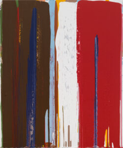 Michael Filan, "Sudden Colors," enamel on canvas