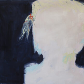 Barbara Leiner, "Girl with a Yellow Ponytail," oil on canvas