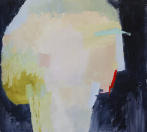 Barbara Leiner, "Orange Lipstick," oil on canvas