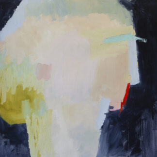 Barbara Leiner, "Orange Lipstick," oil on canvas