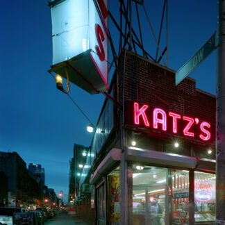 David Leventi, "Katz's Delicatessen, 205 East Houston Street, Lower East Side, New York," photography