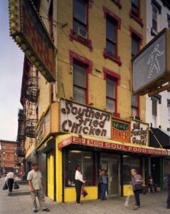 David Leventi, "M&G Diner, 383 West 125th Street, Harlem, New York," photography