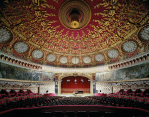 David Leventi, "Romanian Athenaeum, Bucharest, Romania, 2007," photography