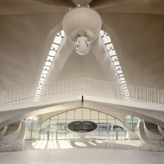 David Leventi, "TWA Terminal No. 3, JFK International Airport, Queens, New York, 2011," photography
