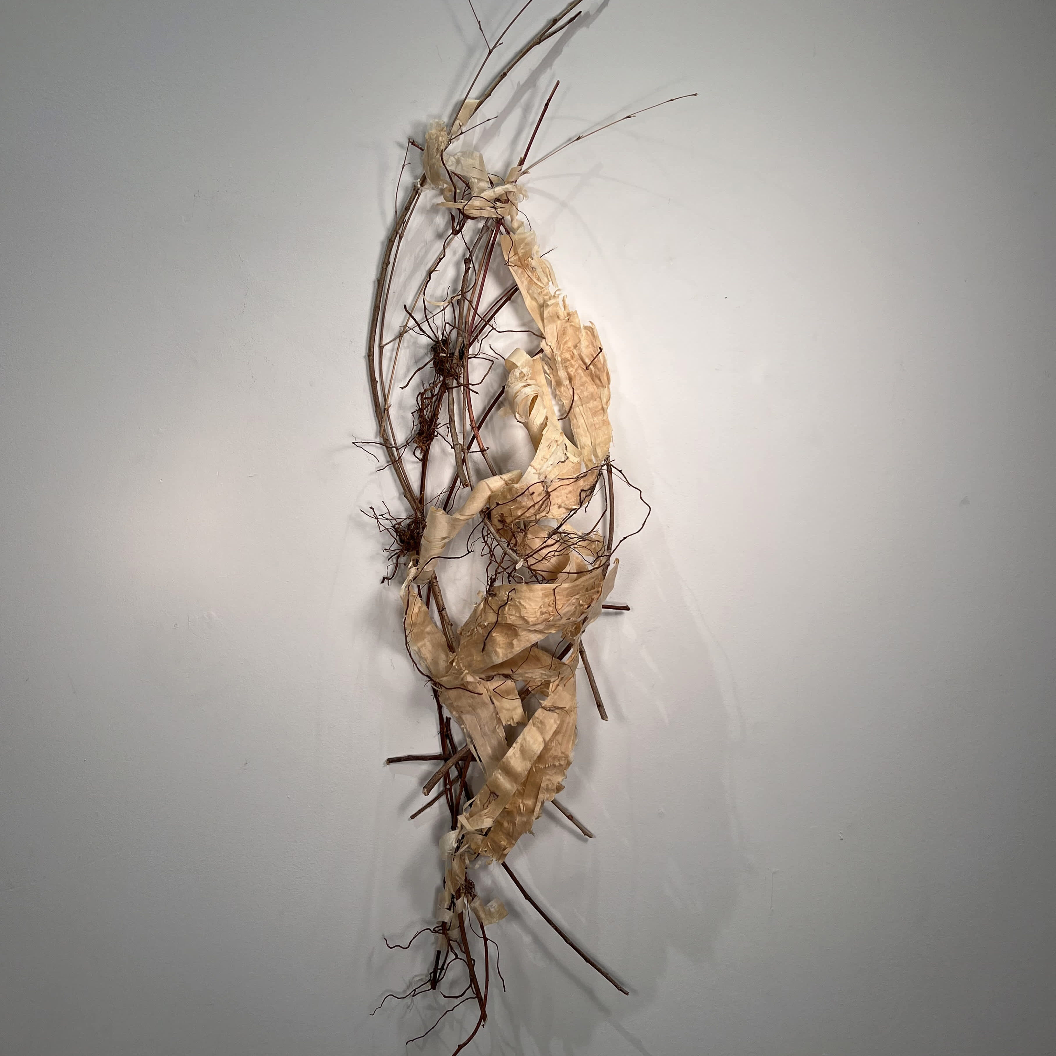 Donna Forma, "Mother Nature," wood, bamboo