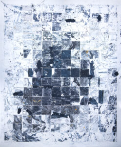 Paul Balmer, "Icy Reflections," mixed media