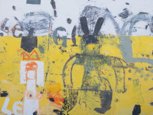 Paul Balmer, "Let's Go," mixed media