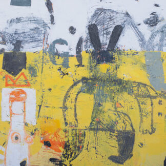 Paul Balmer, "Let's Go," mixed media