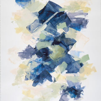 Liz Dexheimer, "Linear Flow VIII," acrylic and graphite on paper