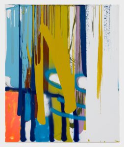 Michael Filan, "Roads Shrouded in Night," enamel on canvas