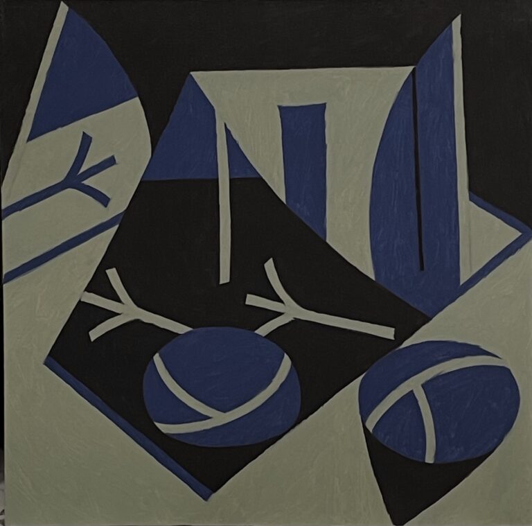 John Havens Thornton, "Table Play," oil paint on canvas