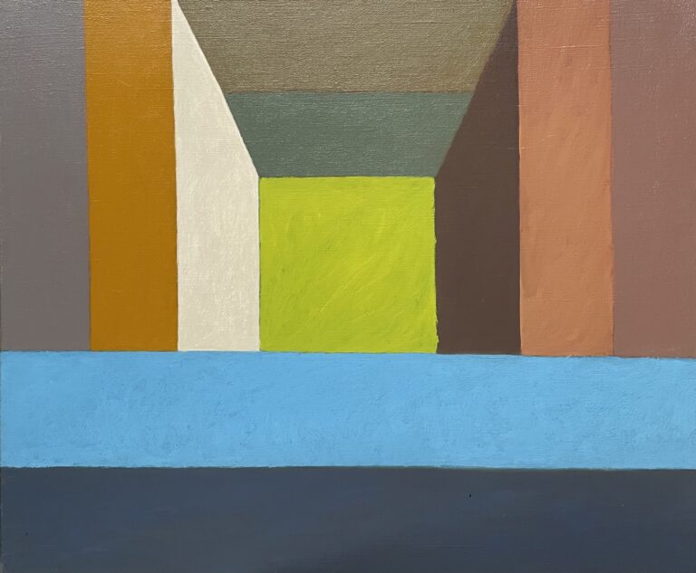John Havens Thornton, "3-D Passage," oil paint on canvas