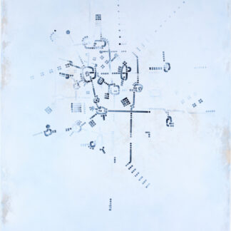 Paul Michael Graves, "Fig. CXXVI," oil on canvas