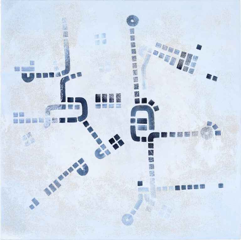 Paul Michael Graves, "Fig. CXXX," oil on canvas