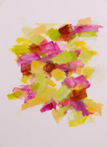 Liz Dexheimer, "C.S.VI.3," acrylic and graphite on paper