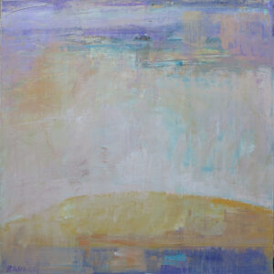 Ira Barkoff, "Yellow Dusk," oil on linen